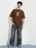 Looney Tunes Ottoman: Devil Taz Oversized T-Shirts