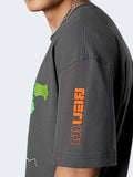 Ben 10 Omniverse: Shocksquatch Oversized T-Shirts