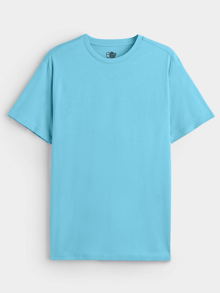 Solids: Airy Blue T-Shirts