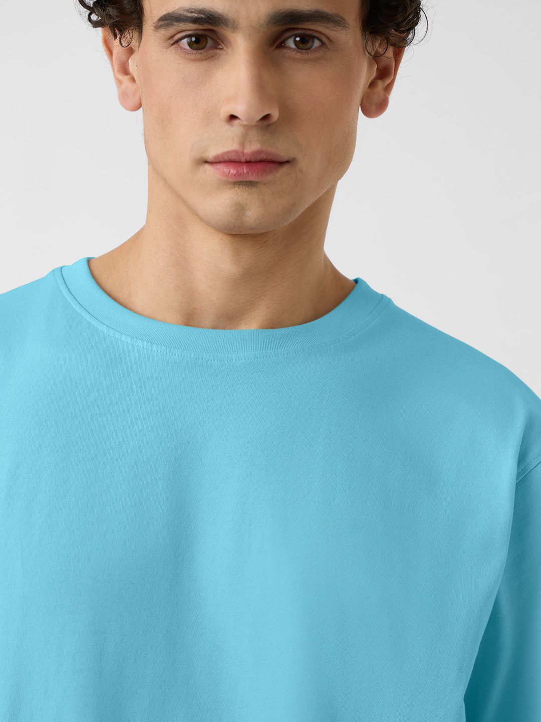 Solids: Airy Blue T-Shirts