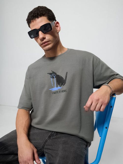 Oversized T-Shirt: Hate It Here Oversized T-Shirts