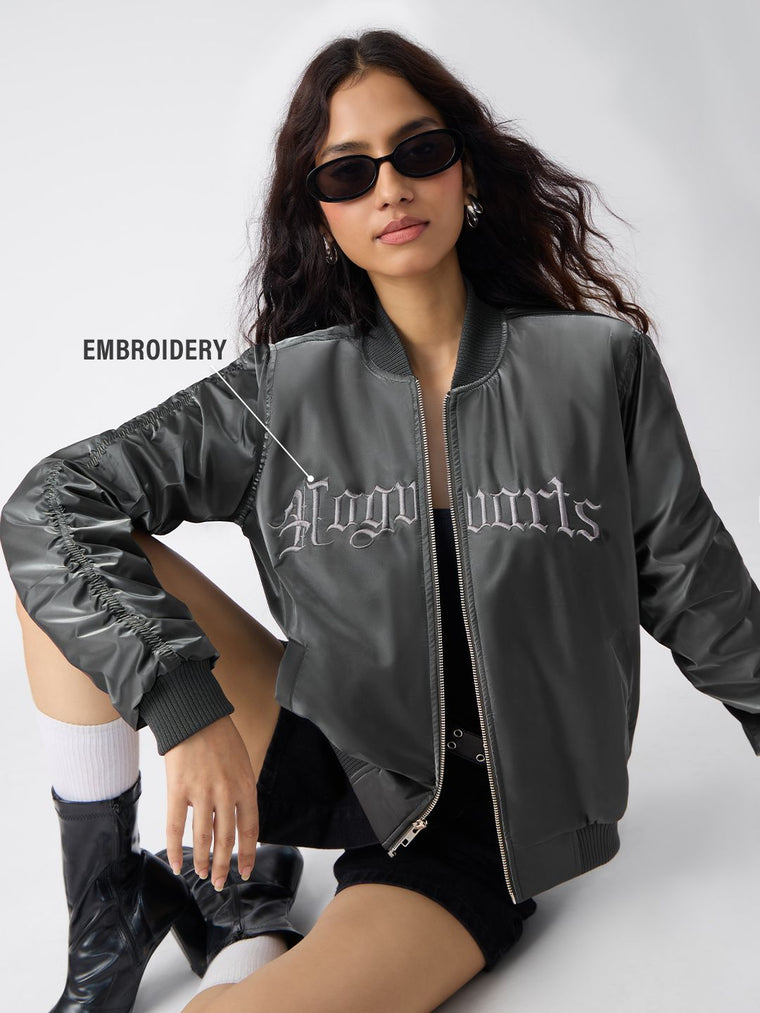 Harry Potter: School Sigil Women Bomber Jackets