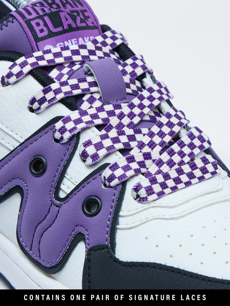 Signature Laces : Checkerboard Shoe Laces