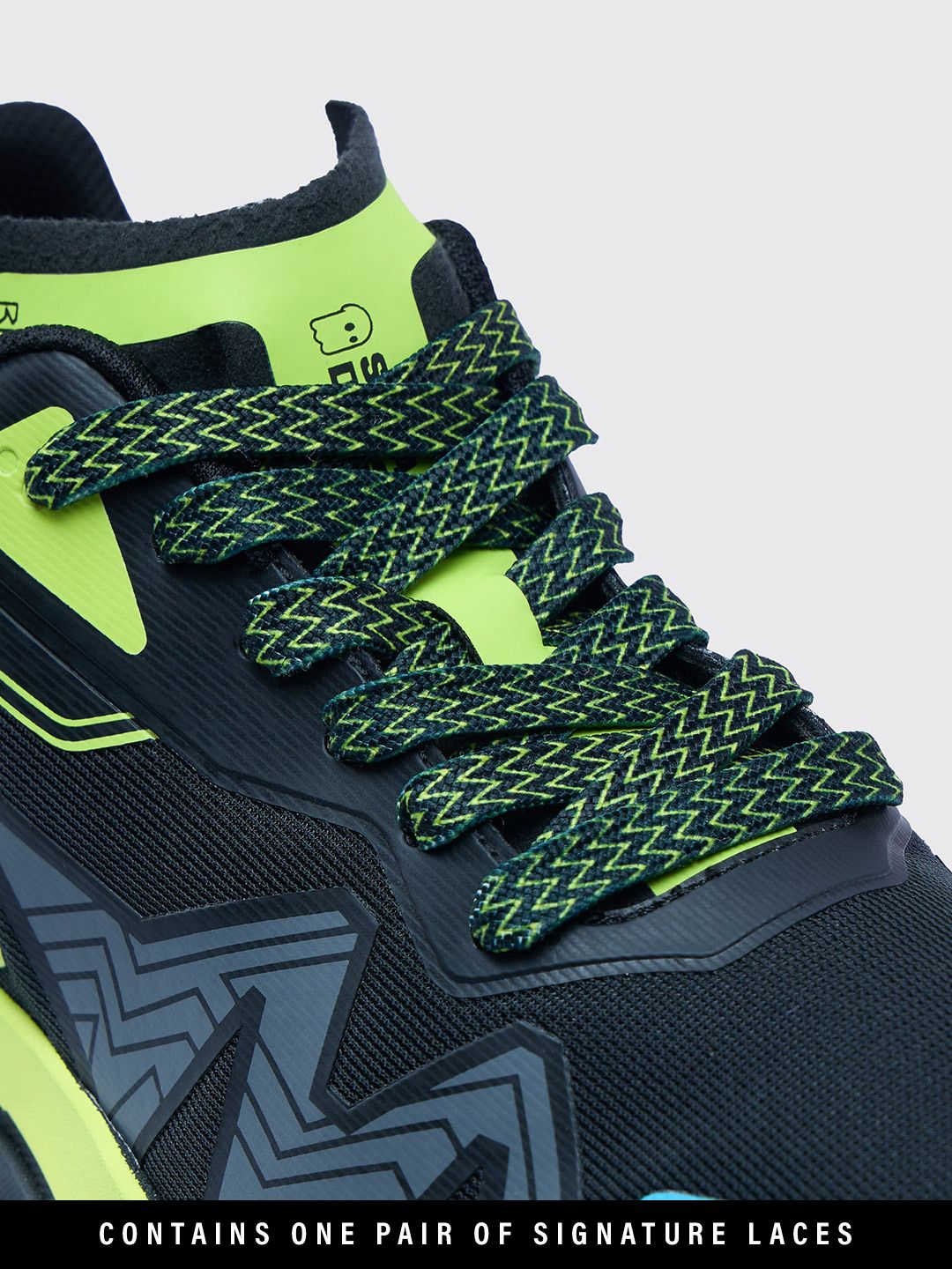 Signature Laces : Electric Lime Shoe Laces
