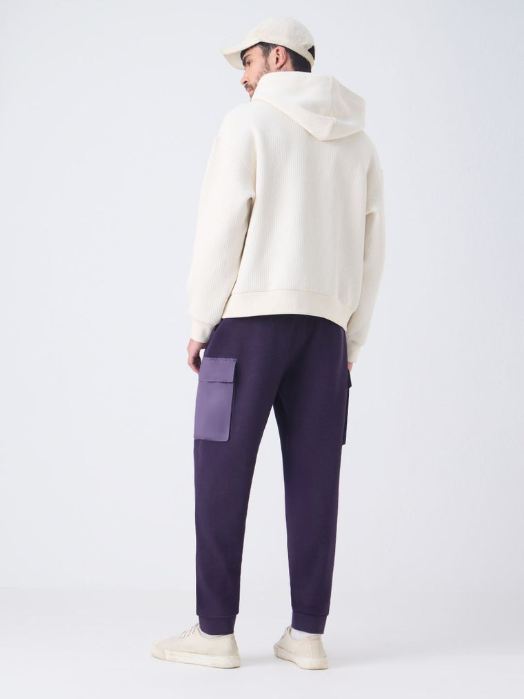 Solids: Berry Purple Men Joggers