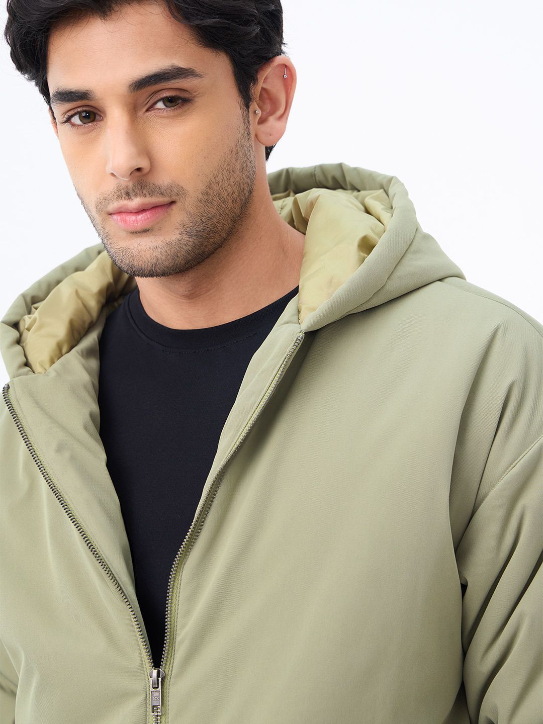 Oversized Jacket: Hunter Men Puffer Jackets