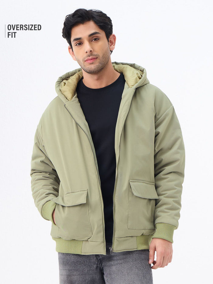 Oversized Jacket: Hunter Men Puffer Jackets
