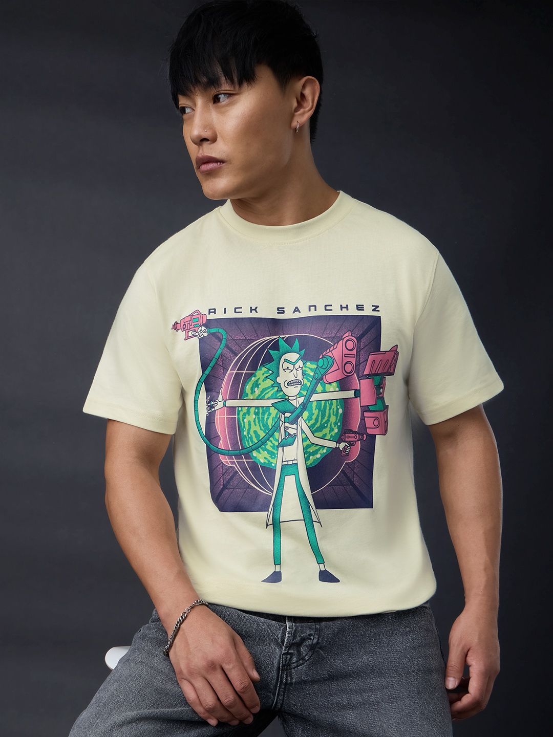 Rick & Morty: Sanchez Men Relaxed Fit T-Shirts