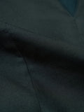 Corset Shirt: Teal Blue Women Fitted Shirts