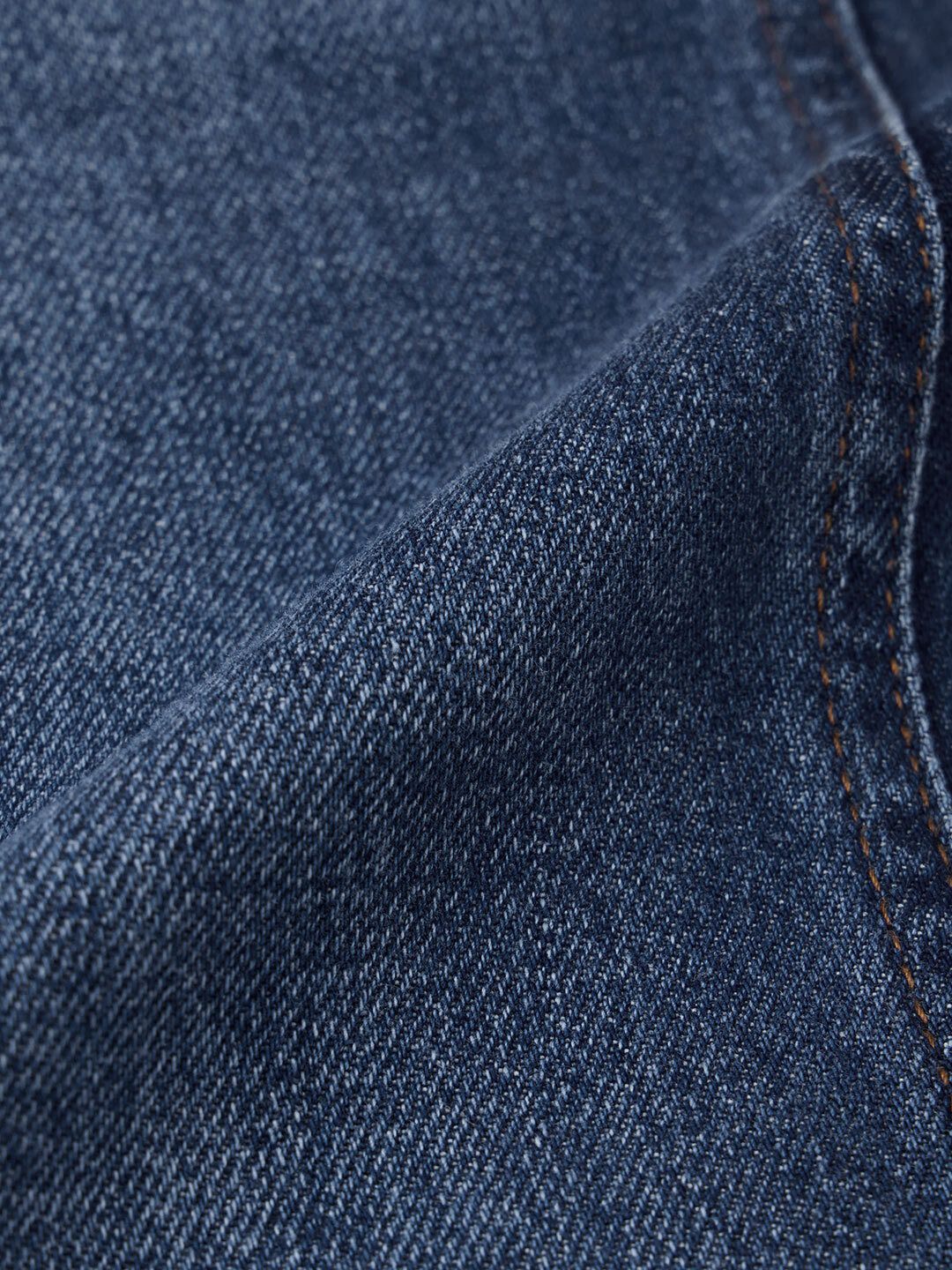 Relaxed Straight-Fit Denim: Indigo Women Straight Denims