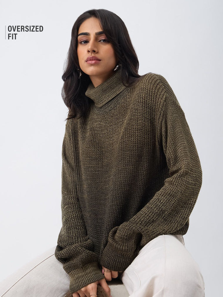 Ombre Sweater: Dune Women Oversized Sweaters
