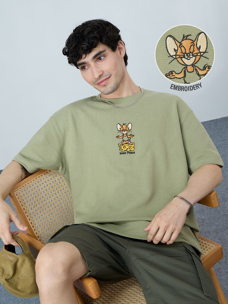 Tom & Jerry Ottoman: Inner Peace Oversized T-Shirts