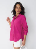 Oversized Solids: Desire Women Oversized Shirts