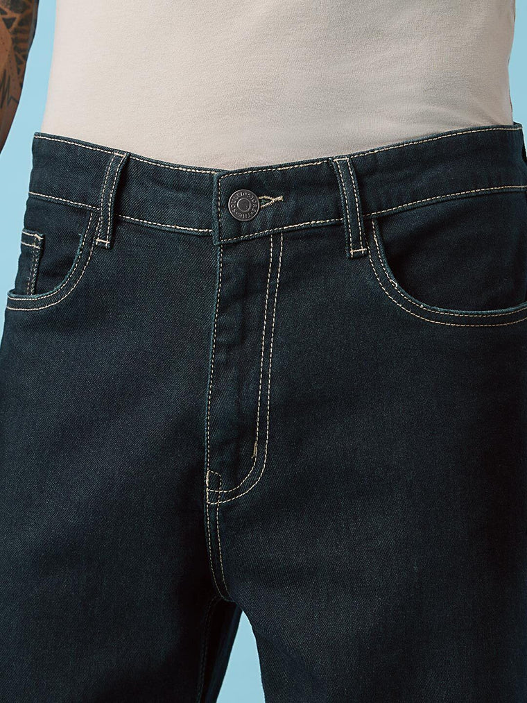 Baggy Fit Denim: Inkstone Men Baggy Fit Jeans