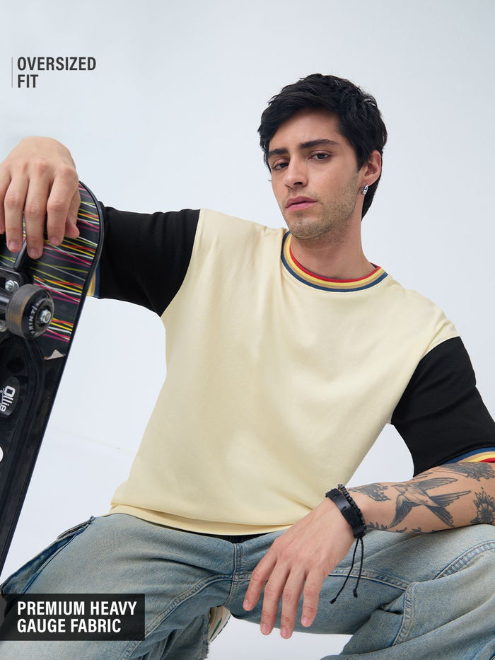 Oversized T-Shirt: Colour Tune Oversized T-Shirts