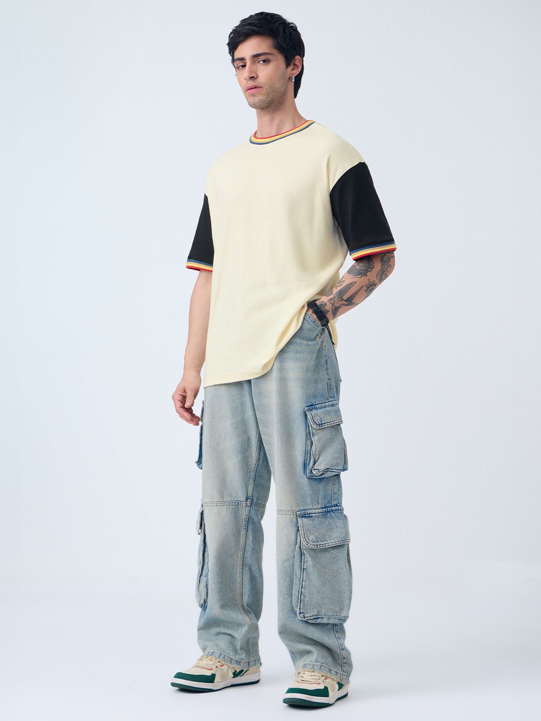 Oversized T-Shirt: Colour Tune Oversized T-Shirts