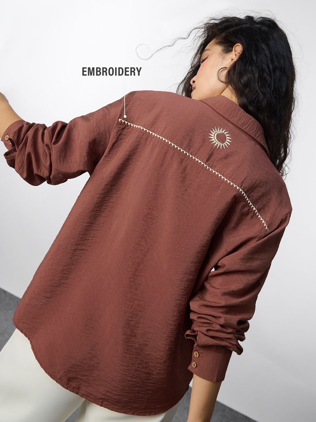 Textured Shirt: Bliss Women Relaxed Shirts