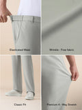 Super Pants: Steel (Classic Fit) Men Super Flex Pants