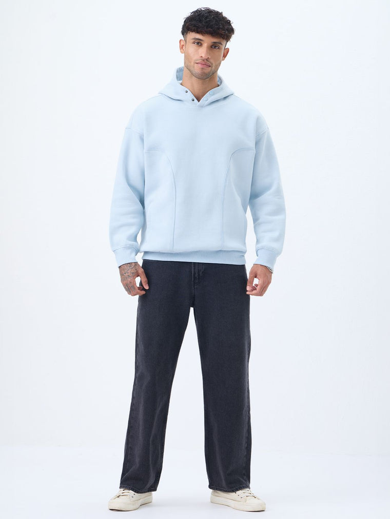 Oversized Hoodie: Marine Men Oversized Hoodies