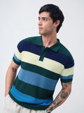 Jacquard Polo: Marine Vibe Classic Polos