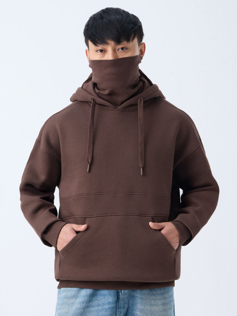 Ninja Cops: Brownstone Men Oversized Hoodies