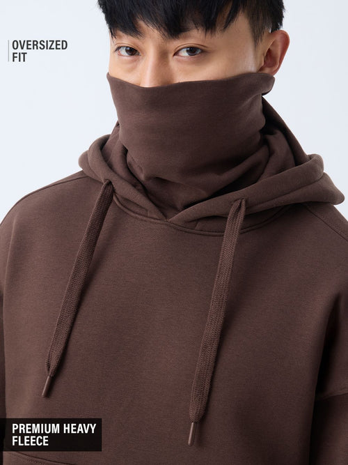 Ninja Cops: Brownstone Men Oversized Hoodies