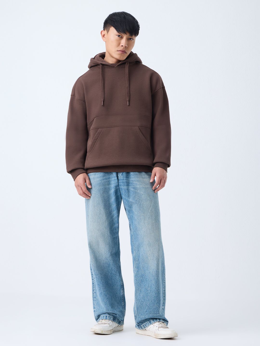 Ninja Cops: Brownstone Men Oversized Hoodies