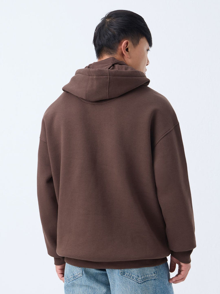 Ninja Cops: Brownstone Men Oversized Hoodies