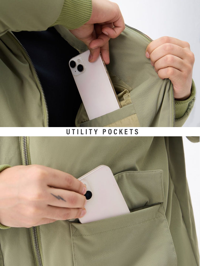 Oversized Jacket: Hunter Men Puffer Jackets