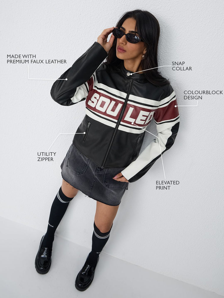 TSS Originals: Biker Jacket Women Jackets