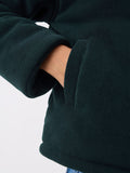 Puffer Jacket: Bottle Green Women Puffer Jackets