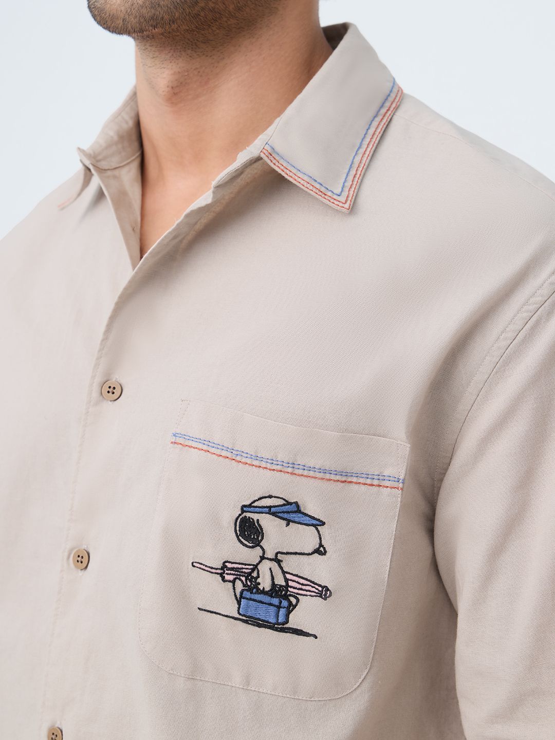 Peanuts: The Good Life Cotton Linen Shirts