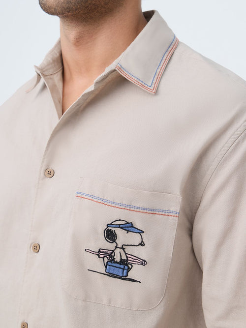 Peanuts: The Good Life Cotton Linen Shirts