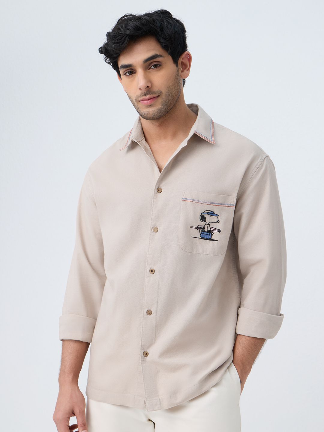 Peanuts: The Good Life Cotton Linen Shirts
