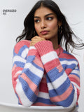 Textured Sweater: Heather Women Oversized Sweaters