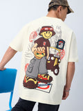 S.W.SMILEY: In India Oversized T-Shirts