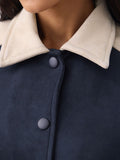 Suede Jacket: Celestial Women Varsity Jackets