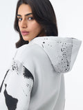 Kung Fu Panda: Inky Warrior Women Oversized Hoodies