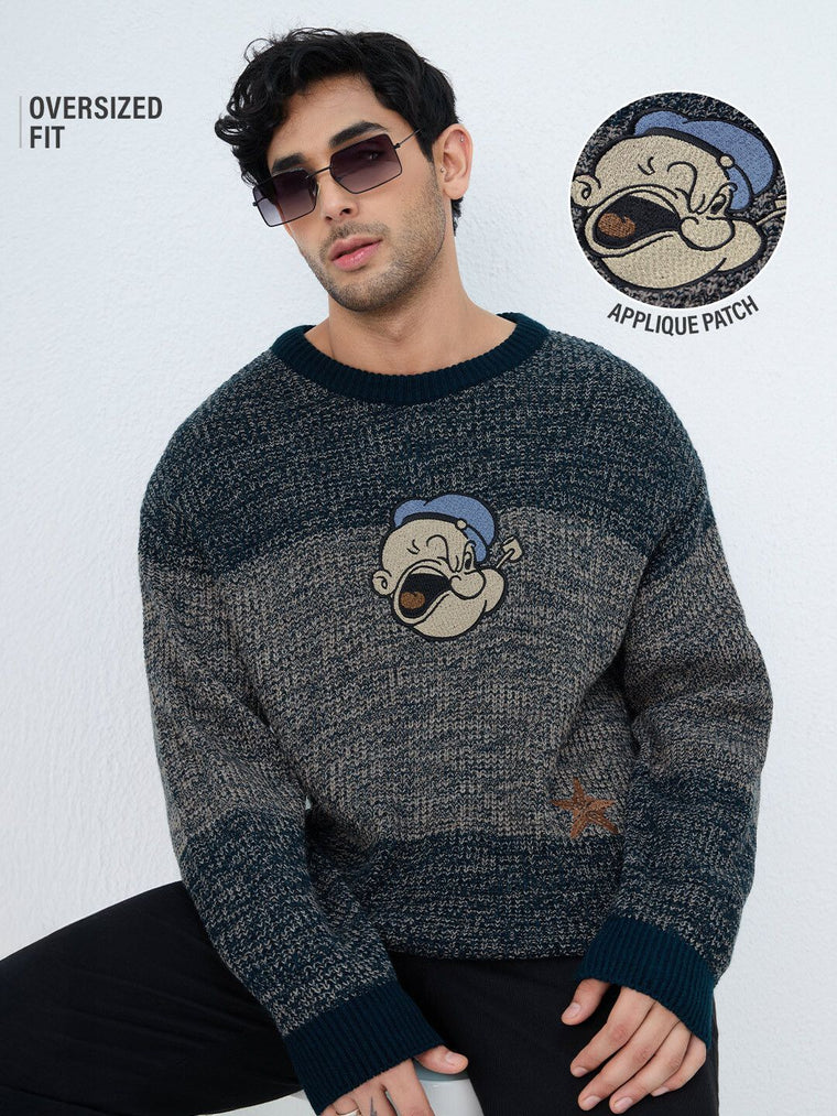 Popeye: Iron Power Oversized Pullovers
