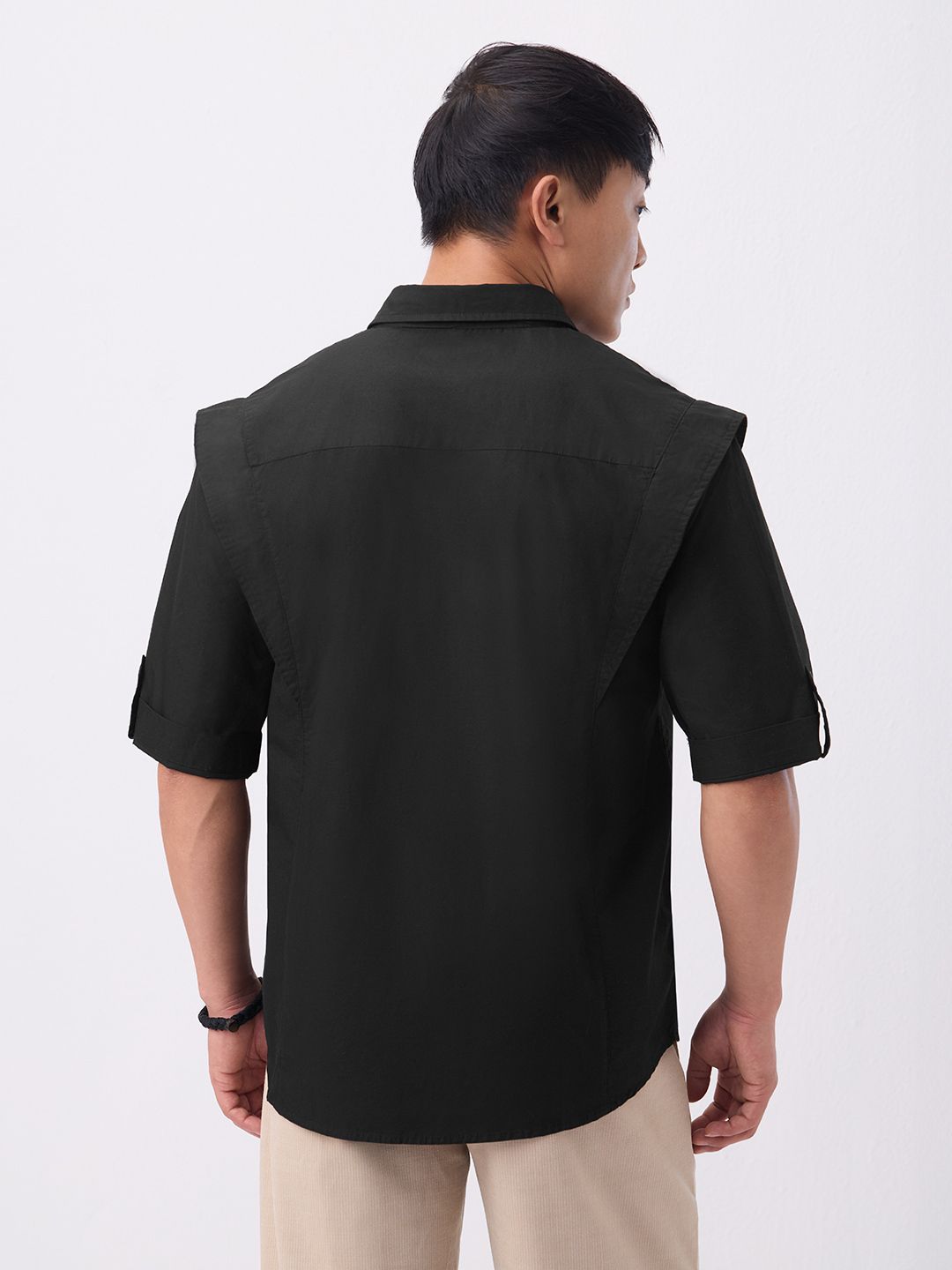 Korean Shirt: Onyx Oversized Shirts