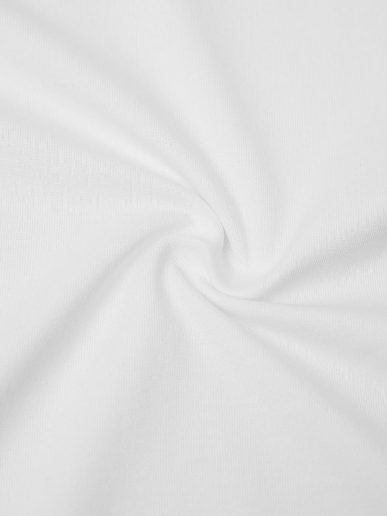 Solids: White T-Shirts