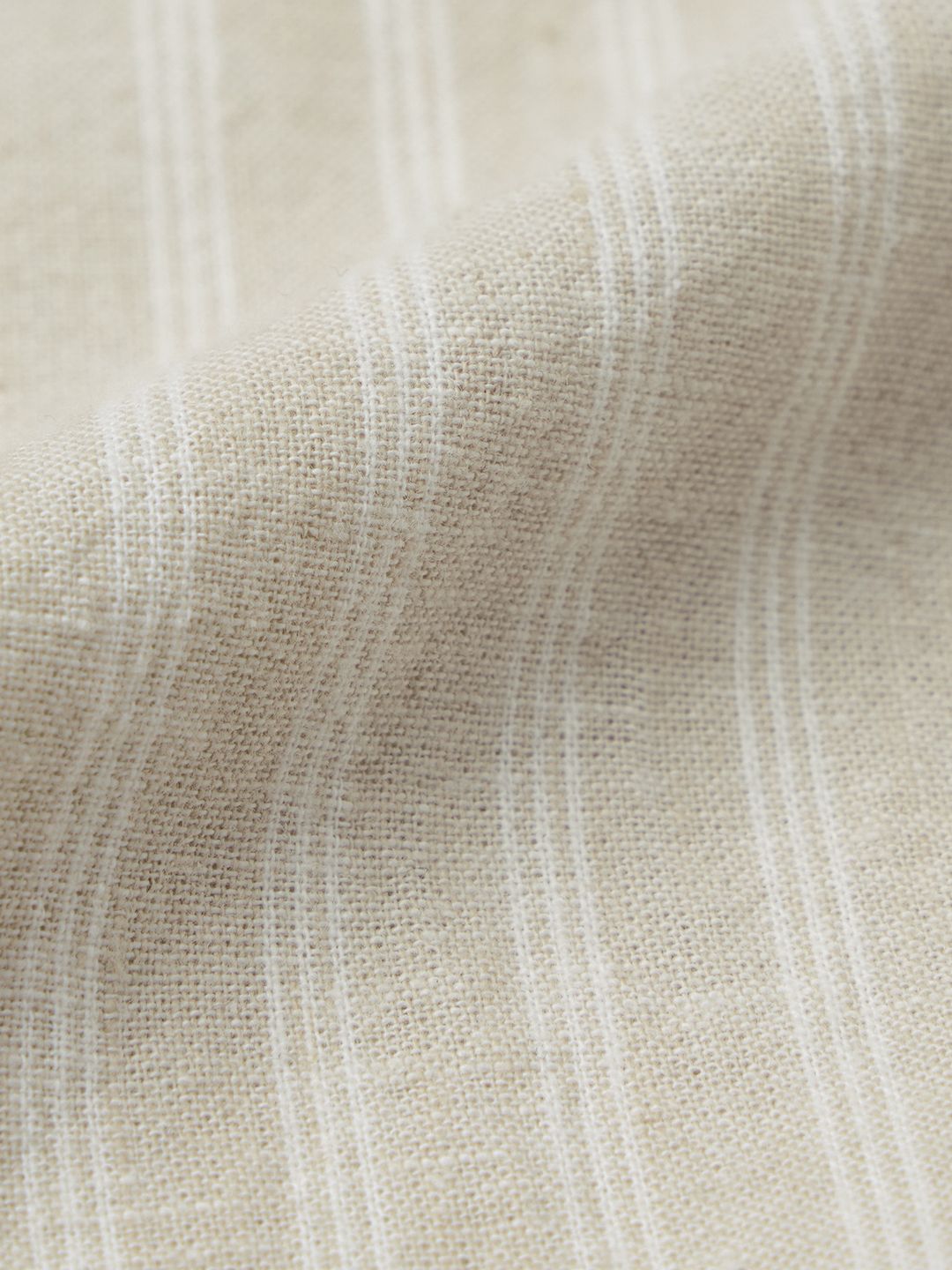 Cotton Linen Shirt: Latte Women Oversized Shirts