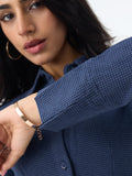 Cropped Shirt: Heron Women Cropped Shirts