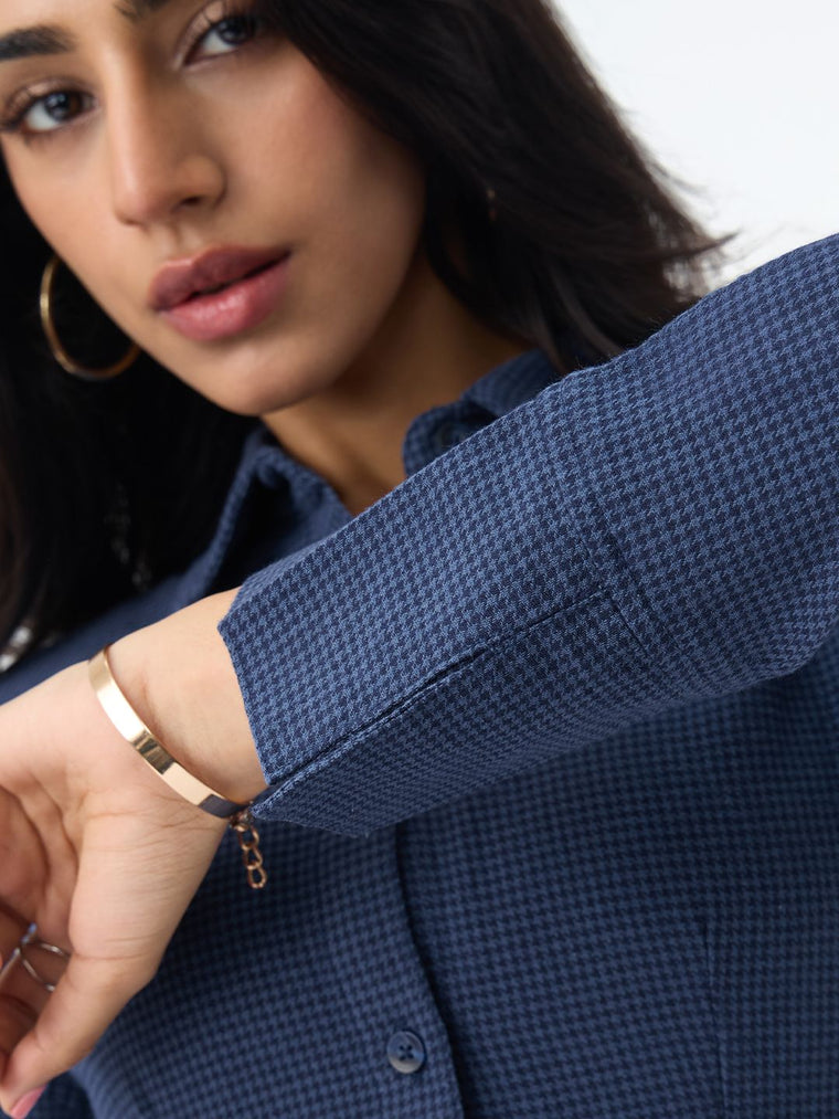 Cropped Shirt: Heron Women Cropped Shirts