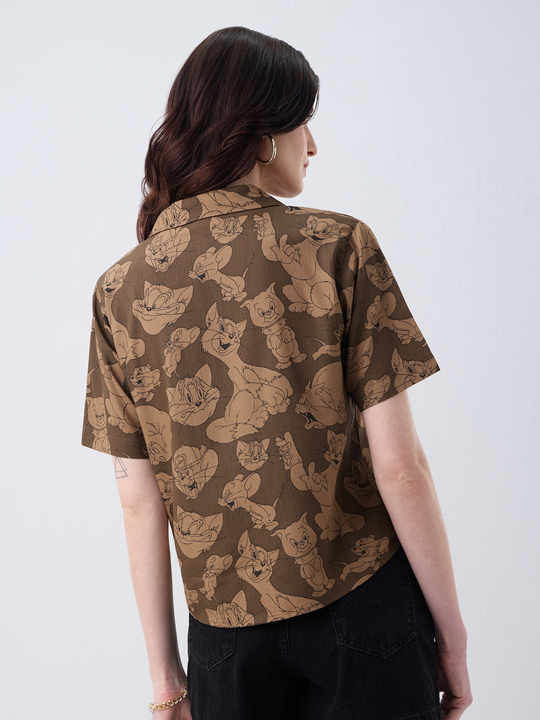 Tom & Jerry: Hawaii Women Holiday Shirts