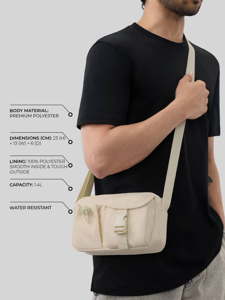 Cargo Pack: Off White Fanny Pack