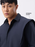 Korean Shirt: Dark Admiral Oversized Shirts