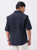 Korean Shirt: Dark Admiral Oversized Shirts