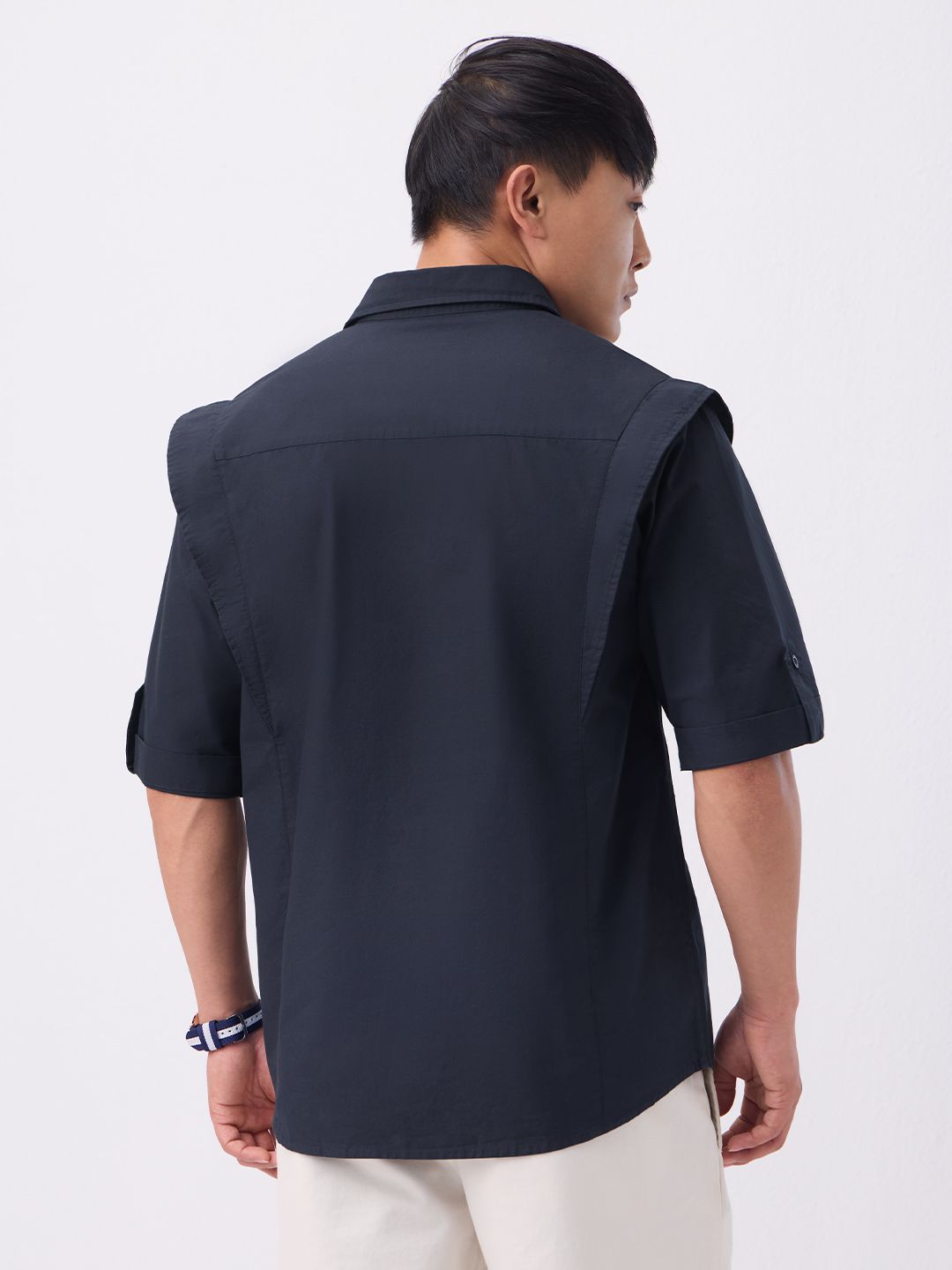 Korean Shirt: Dark Admiral Oversized Shirts