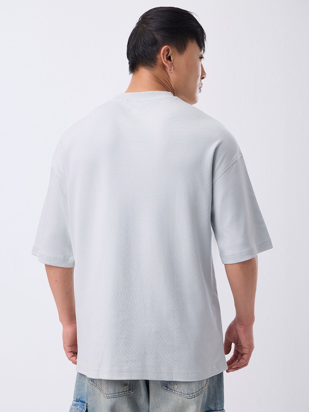 Super-Oversized Tee: Stone Grey Super Oversized T-Shirts